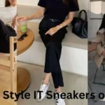 A stylish guide showcasing various ways to wear IT sneakers for 2024, featuring trendy outfits and accessories.