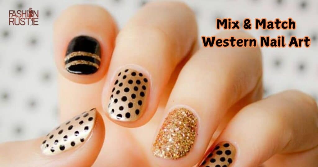 Mix & Match Western Nail Art